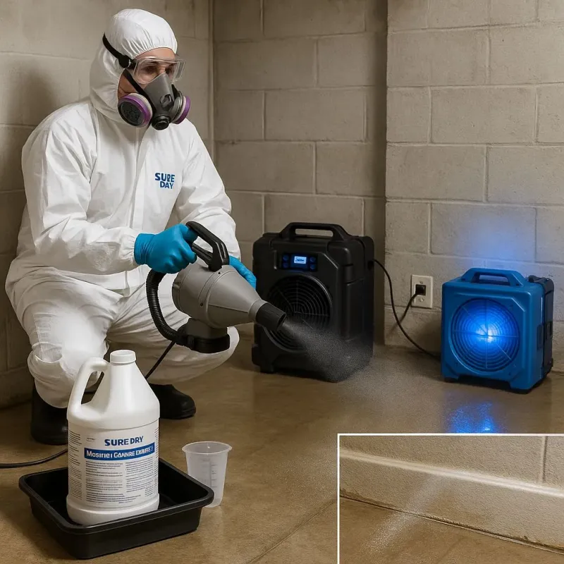 Sanitization and Odor Removal process in Gilbert, IA