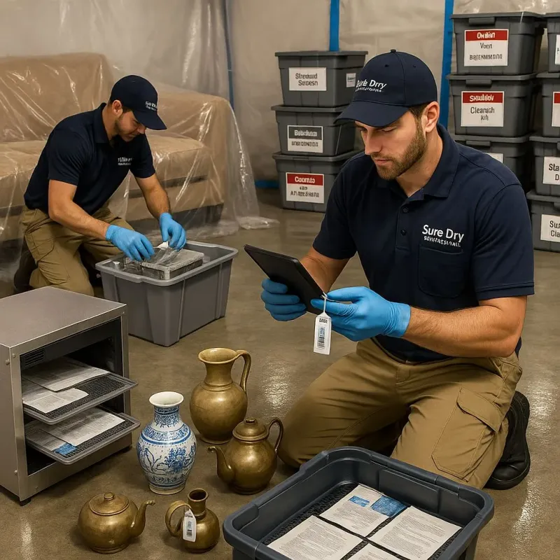 Content Protection and Restoration process in Gilbert, IA