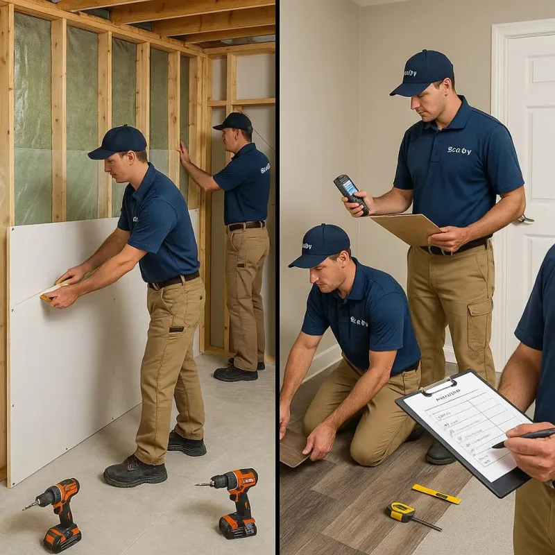 Repairs and Reconstruction process in Gilbert, IA
